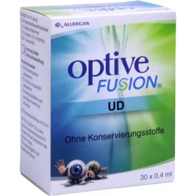 OPTIVE Fusion UD Gouttes oculaires, 30X0.4 ml