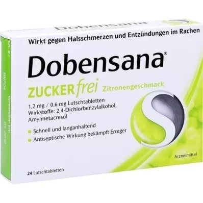 DOBENSANA Gélules au citron sans sucre 1,2mg/0,6mg, 24 pcs