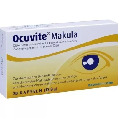 OCUVITE Gélules pour la macula, 28 pièces