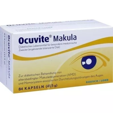 OCUVITE Gélules pour la macula, 84 gélules