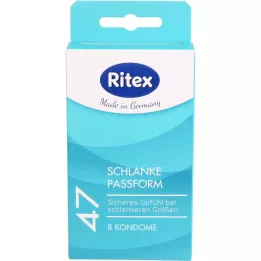 RITEX 47 préservatifs, 8 pcs