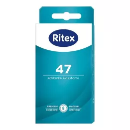 RITEX 47 préservatifs, 8 pcs