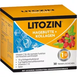 LITOZIN Flacon buvable de cynorrhodon + collagène, 30X25 ml