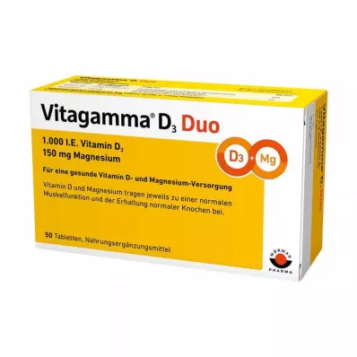 Comprimés Vitagamma D3 Duo, 50 pc