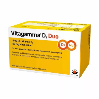 Comprimés Vitagamma D3 Duo, 100 pc
