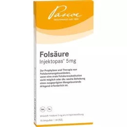 FOLSÄURE INJEKTOPAS Solution injectable de 5 mg, 10 pces