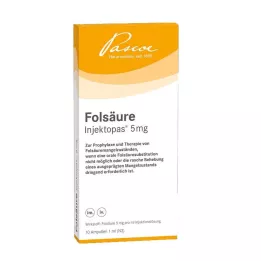 FOLSÄURE INJEKTOPAS Solution injectable de 5 mg, 10 pces