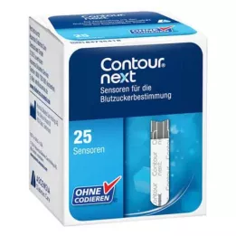 CONTOUR Bandelettes de test Next Sensor, 1X25 pc