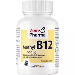 VITAMIN B12 500 μg Méthylcobalamine pastilles à sucer, 60 pc