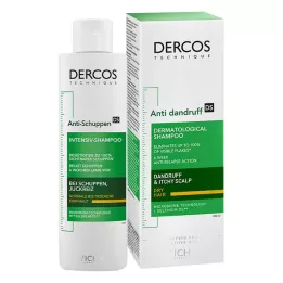 VICHY DERCOS Shampooing antipelliculaire cuir chevelu sec, 200 ml
