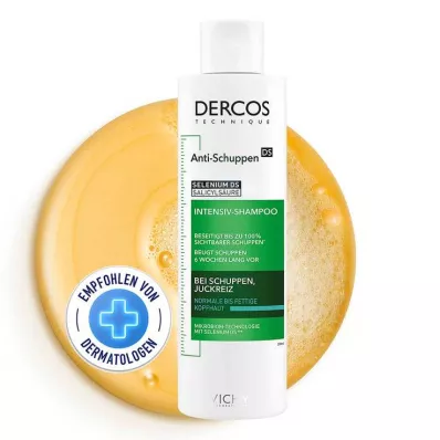 Vichy Dercos shampooing antipelliculaire pour cuir chevelu gras, 200 ml Vichy Dercos shampooing antipelliculaire pour cuir chevelu gras, 200 ml
