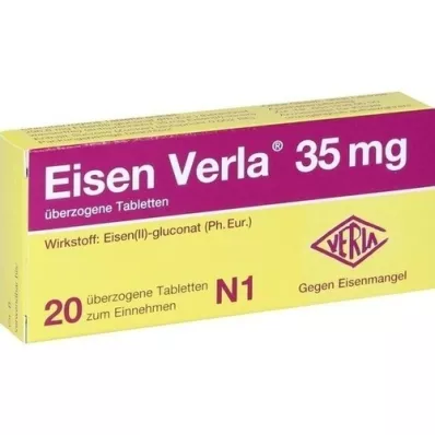 EISEN VERLA 35 mg Comprimés enrobés, 20 pces