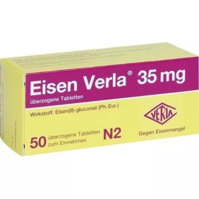 EISEN VERLA 35 mg Comprimés enrobés, 50 pces