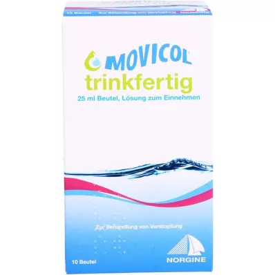 MOVICOL Sachet de 25 ml, prêt à boire, 10 pces