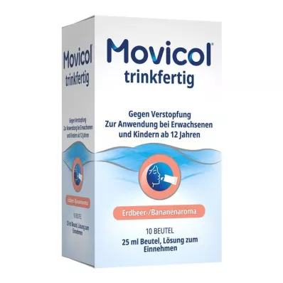 Movicol® prêt à boire 25 ml sachet solution buvable, 10 pc