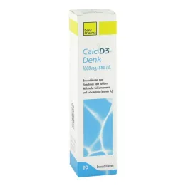 Calci D3-Denk 1000 mg / 880 UI comprimés effervescents, 20 pc