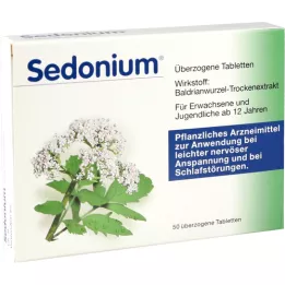 SEDONIUM Comprimés enrobés, 50 pc