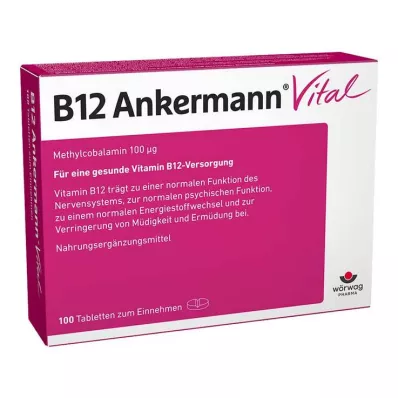 B12 Ankermann Comprimés vitaux, 100 pc