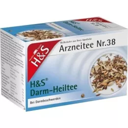 H&amp;S Tisane de guérison pour lintestin, sachets filtres, 20X2.0 g