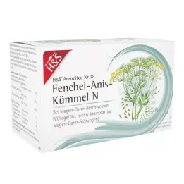 H&amp;S Fenouil-Anis-Cumin N Sachets-filtres, 20X2.0 g