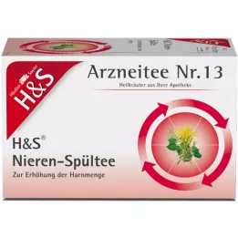 H&amp;S Tisane de rinçage pour les reins, sachet-filtre, 20X2.0 g
