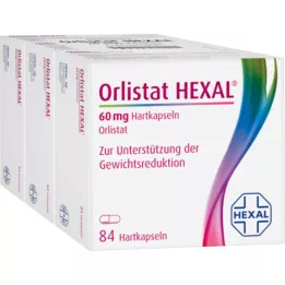 ORLISTAT HEXAL 60 mg Gélules dures, 3X84pcs