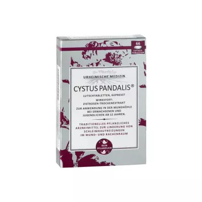 Pastilles Cystus Pandalis, 66 pc