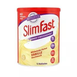 SLIM FAST Poudre vanille, 438 g