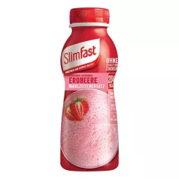SLIM FAST Boisson prête à boire à la fraise, 325 ml
