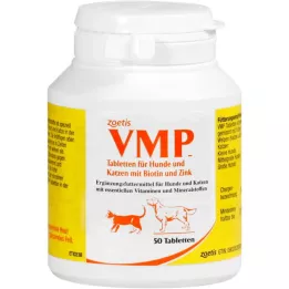VMP Comprimés Complément alimentaire pour chien/chat, 50 pc
