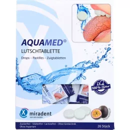 MIRADENT Aquamed pastilles à sucer contre la sécheresse buccale, 60 g