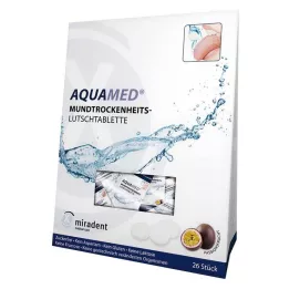 MIRADENT Aquamed pastilles à sucer contre la sécheresse buccale, 60 g