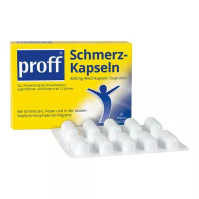 Capsules de douleur Proff 400 mg, 20 pc