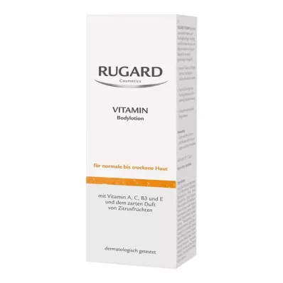 RUGARD Lotion corporelle à la vitamine, 200 ml