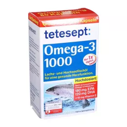 TETESEPT Gélules Oméga-3 1000, 80 gélules