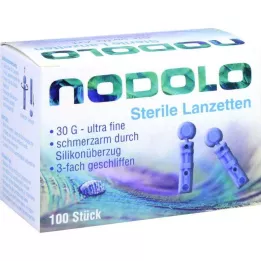 LANZETTEN NODOLO stérile 30 G ultra fin, 100 pces