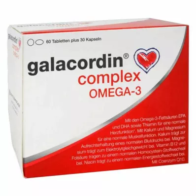 GALACORDIN Comprimés complexes Oméga-3, 60 comprimés