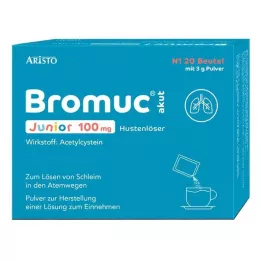 BROMUC akut Junior 100 mg antitussif P.H.e.L.z.E., 20 pces