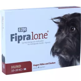 FIPRALONE 134 mg Lait pour chiens de taille moyenne, 4 pcs