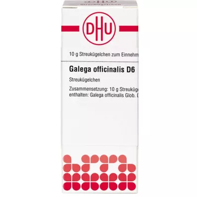 GALEGA officinalis D 6 globules, 10 g