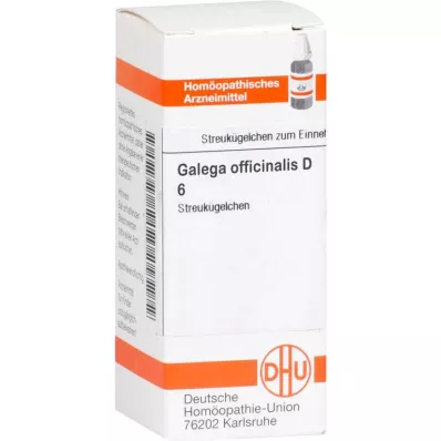 GALEGA officinalis D 6 globules, 10 g