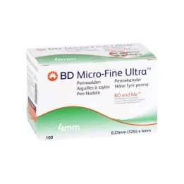 BD MICRO-FINE ULTRA Aiguilles pour stylo 0,23x4 mm, 100 pces