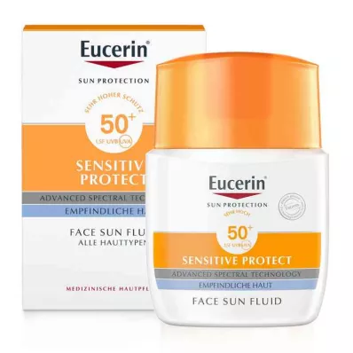 Eucerin Sun Sensitive Protect Fluide Visage LSF 50+ (50 ml)