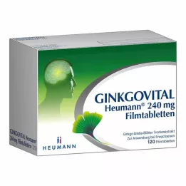 GINKGOVITAL Heumann 240 mg comprimés pelliculés, 120 pc