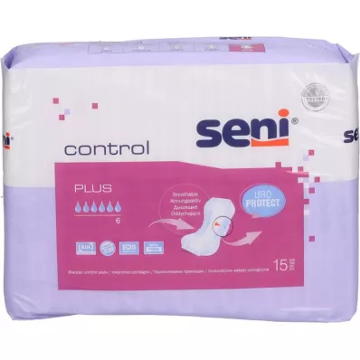 SENI Control Protections pour incontinence plus, 15 pièces