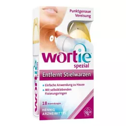WORTIE Spécial contre les verrues pédiculaires, 50 ml