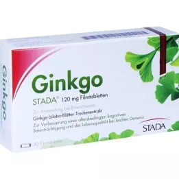 GINKGO STADA 120 mg Comprimés pelliculés, 30 pc