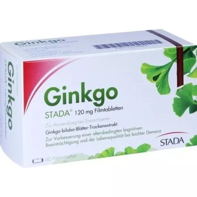 GINKGO STADA 120 mg Comprimés pelliculés, 60 comprimés