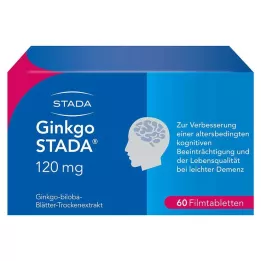 GINKGO STADA 120 mg Comprimés pelliculés, 60 comprimés