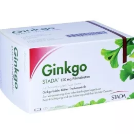 GINKGO STADA 120 mg Comprimés pelliculés, 120 pc